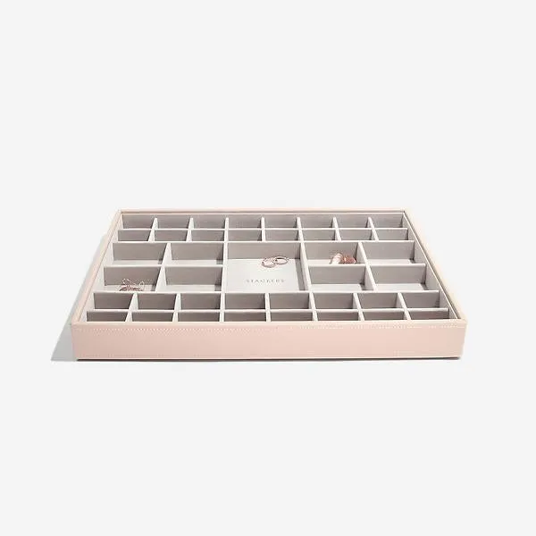 Stackers Supersize 41-Section Tray Blush