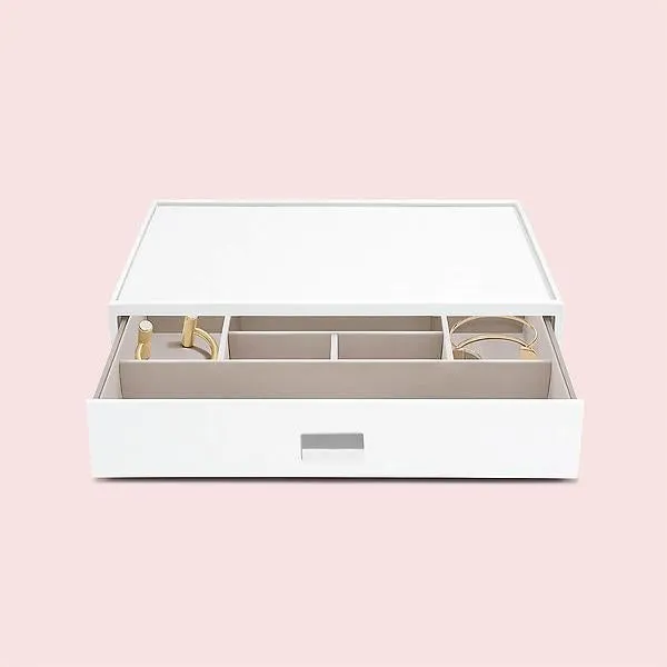 Stackers Supersize Deep Drawer White