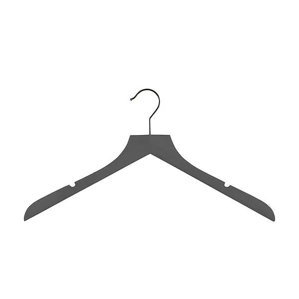 Wooden Blouse Hanger Grey Pkg/6
