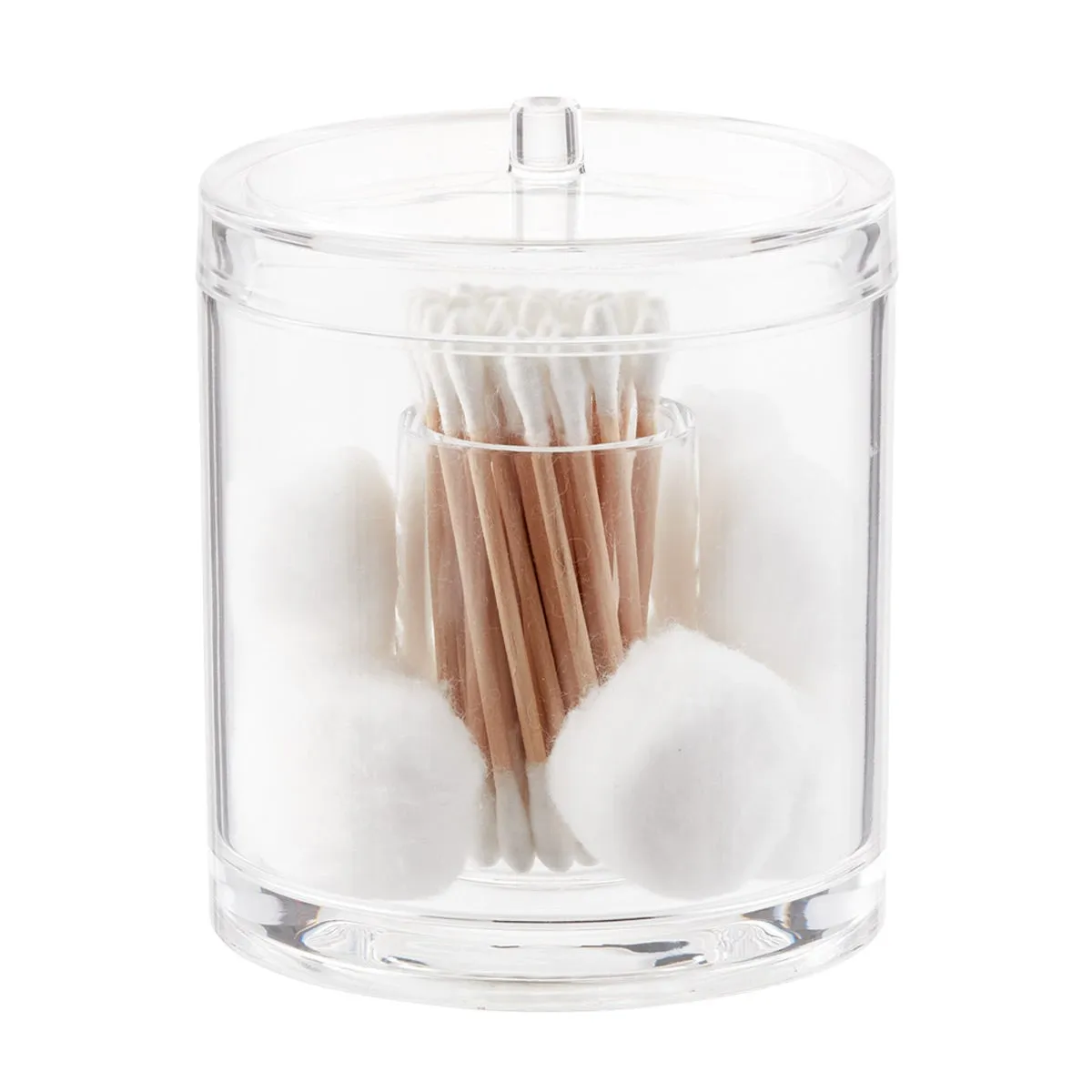 2-Section Acrylic Canister
