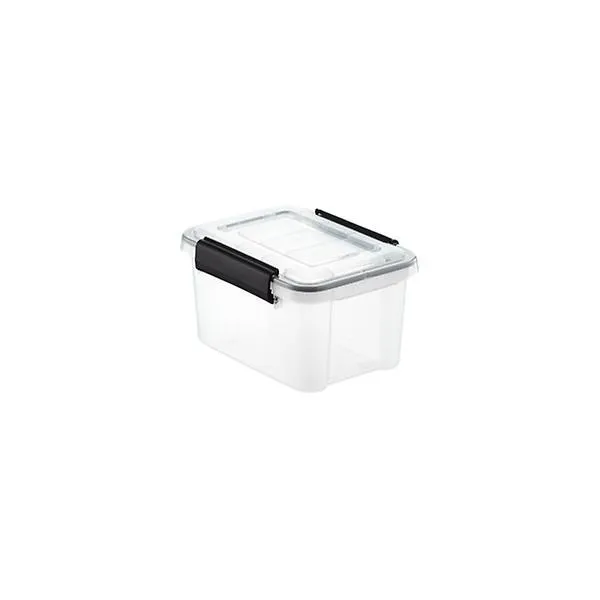 6.5 qt. Weathertight Tote Clear