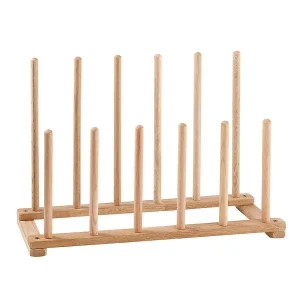 6-Pair Boot Rack Natural