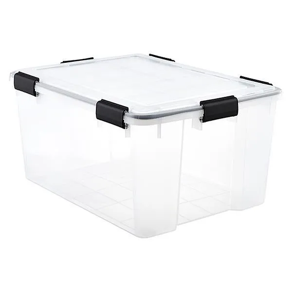 62 qt. Weathertight Tote Clear