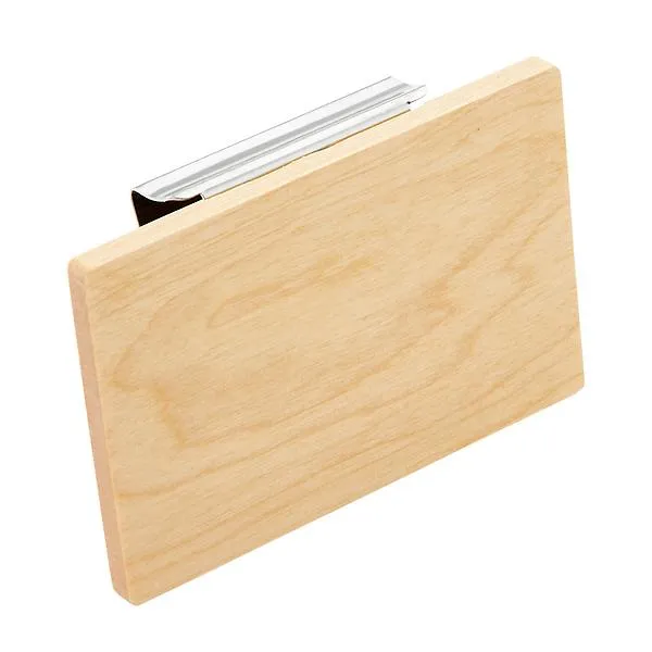 Bin Clip Label Birch Pkg/3