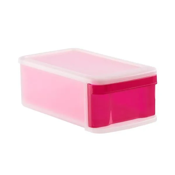 Iris Small Tint Stacking Drawer Fuchsia