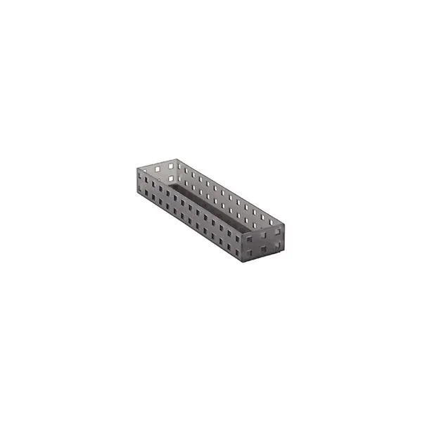 like-it Bricks 11" Narrow Shallow Bin Smoke