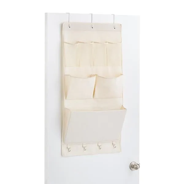 The Container Store Overdoor Accessory Storage Natural