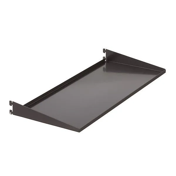 10" x 2' x 1-7/8" h Elfa Utility Shelf/Tray Graphite
