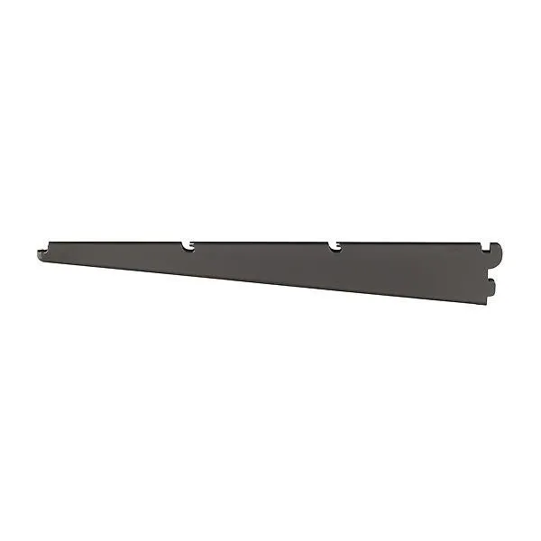 20" Elfa Ventilated/Decor Shelf Bracket Graphite