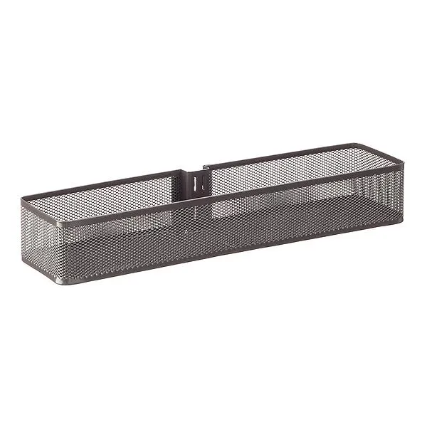 Classic by Elfa Medium Mesh Basket Graphite Graphite