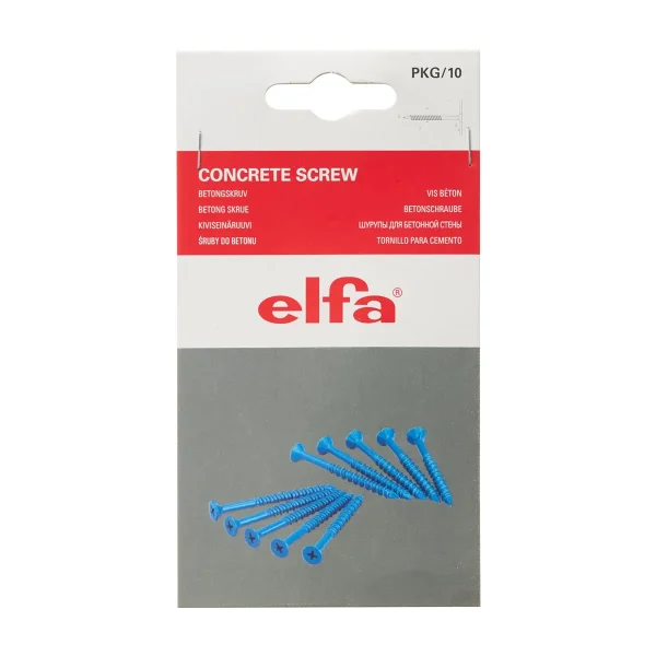 Concrete & Masonry Screws Pkg/10
