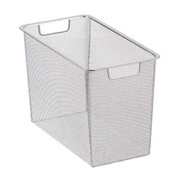 Elfa 10" X-Narrow Cabinet-Depth 3-Runner Platinum