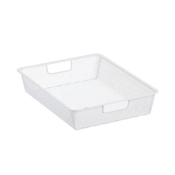 Elfa 14" Narrow Cabinet-Depth 1-Runner White