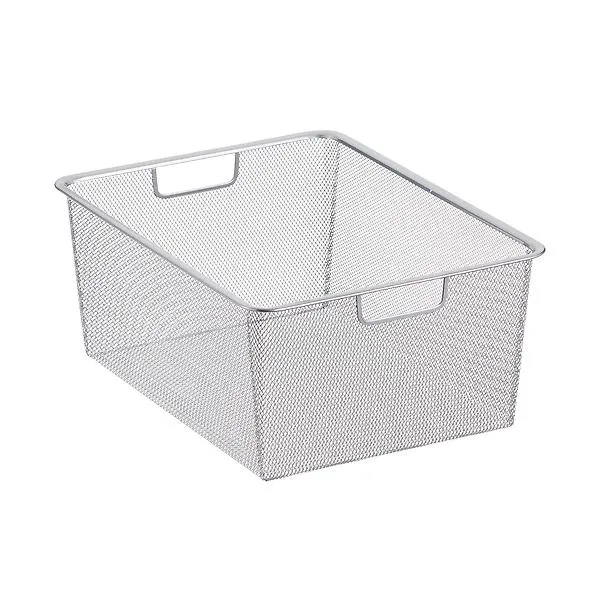 Elfa 14" Narrow Cabinet-Depth 2-Runner Platinum