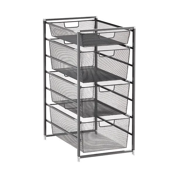 Elfa Classic Narrow Drawer Solution Graphite