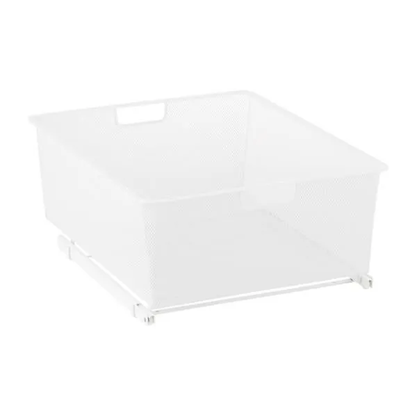 Elfa Medium 2-Runner Mesh Easy Glider White
