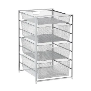 Elfa Medium Drawer Solution Platinum
