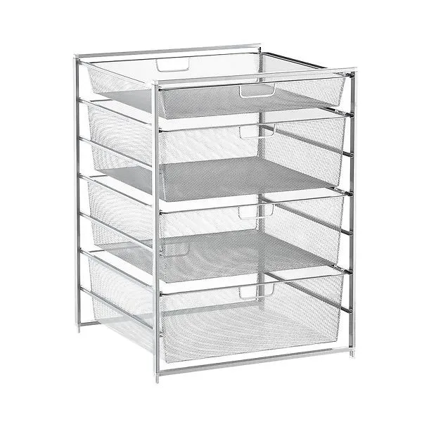 Elfa Wide Drawer Solution Platinum
