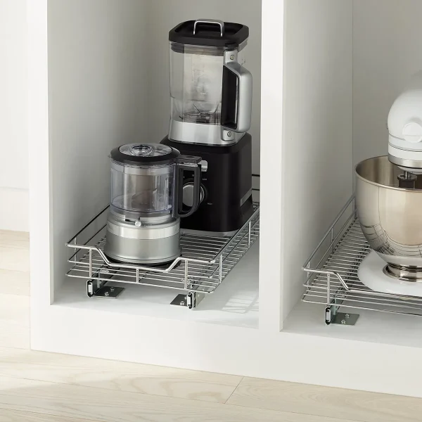 20" Commercial Roll-Out Drawer Chrome