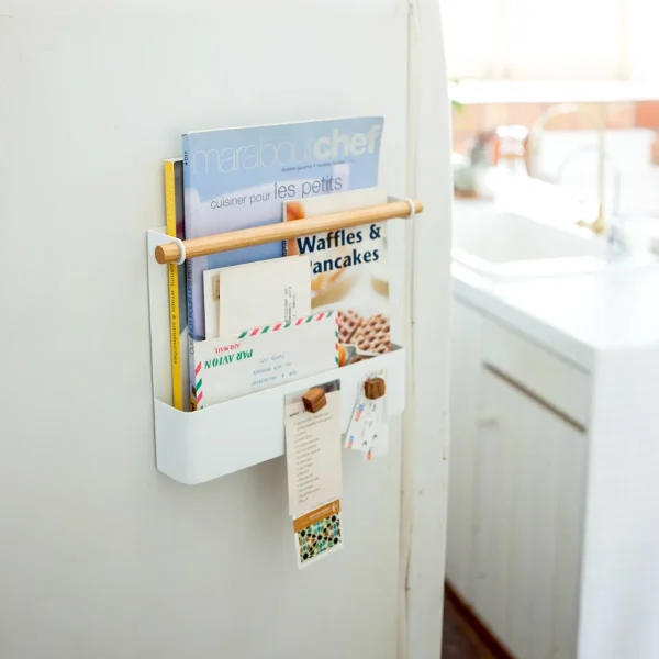 amazaki Magnetic Recipe Book Rack
