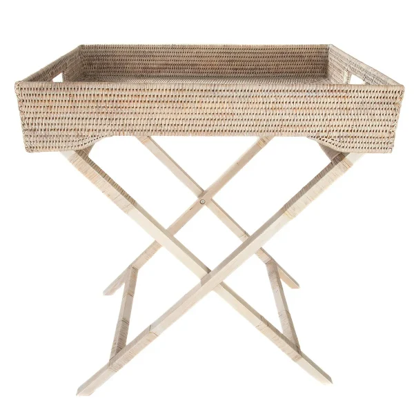 Artifacts Trading Company Butler Tray White Wash