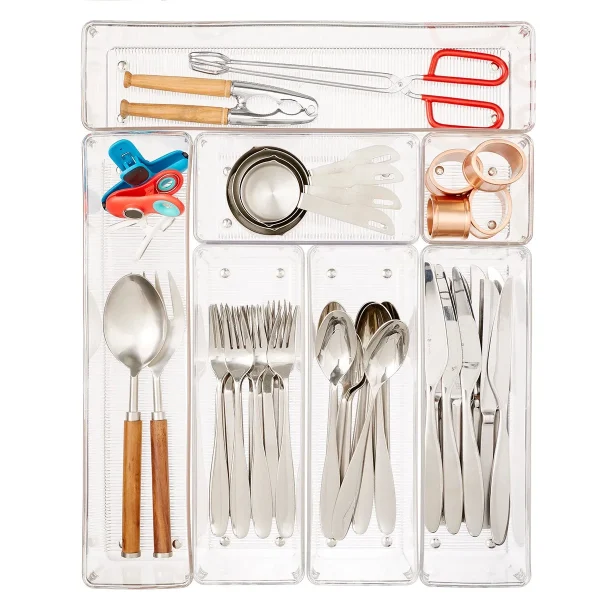 iDesign 16" x 20" Linus Deep Drawer Organizer Starter Kit