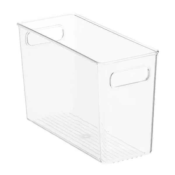 iDESIGN Linus Small Kitchen Bin Clear