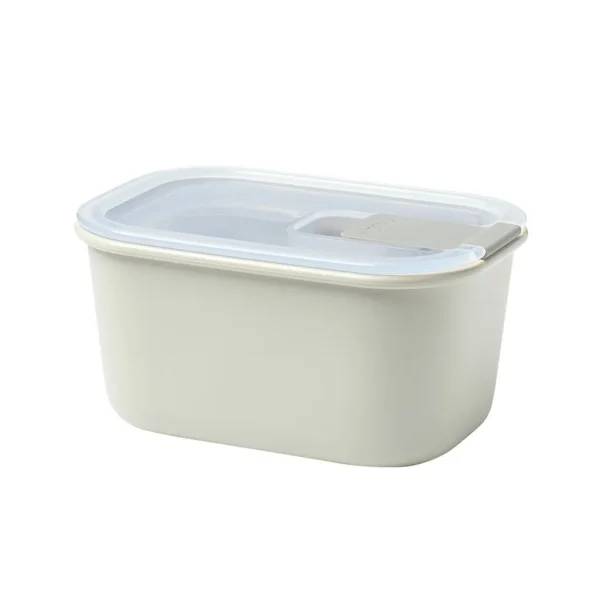 Mepal 15oz. EASYCLIP Rectangular Box Nordic-White