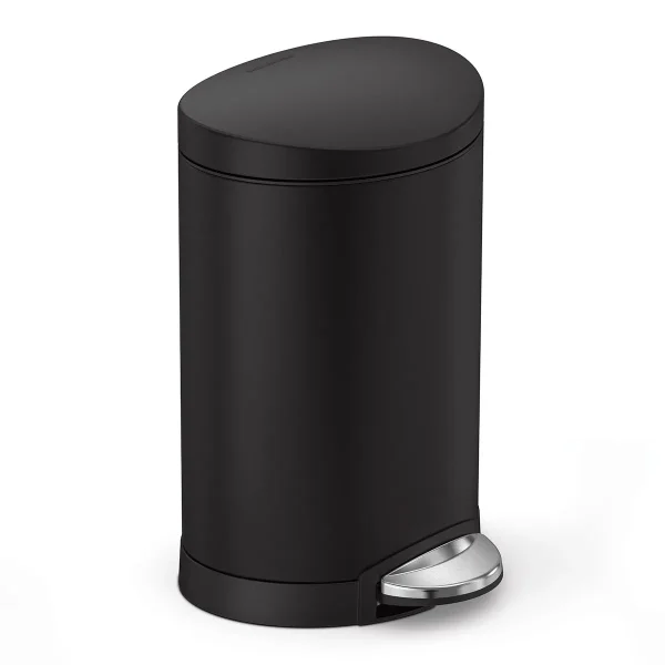 simplehuman 6L Semi-Round Step Can