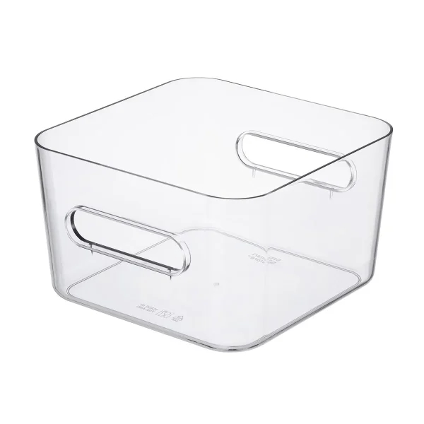 SmartStore Medium Compact Square Bin Clear