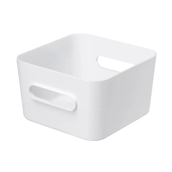 SmartStore Medium Compact Square Bin White