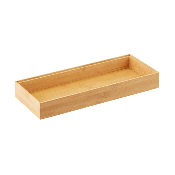 The Container Store Kyoto Bamboo Stacking Drawer Organizer
