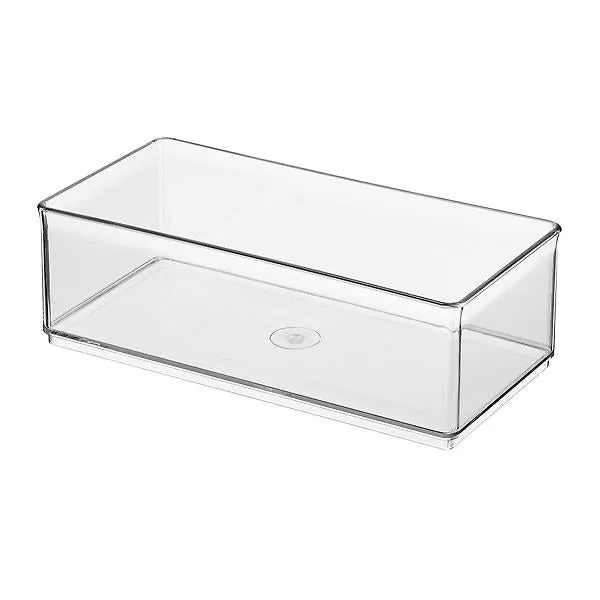 THE HOME EDIT Large Bin Organizer Clear