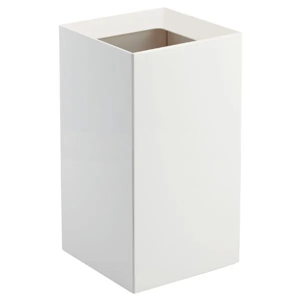 Yamazaki Veil Square Plastic Open Trash Can