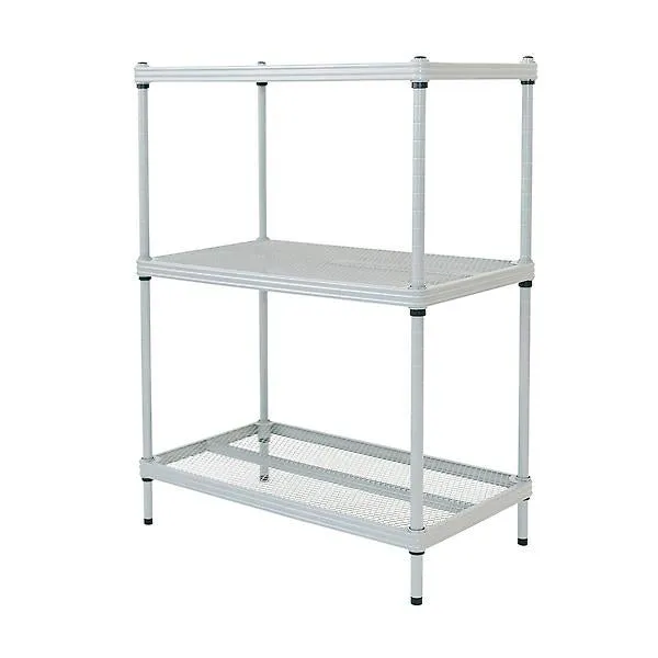 Design Ideas MeshWorks Shelving-3 Tier Silver