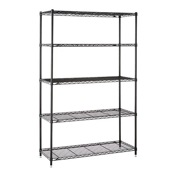 InterMetro Kitchen Shelves Black
