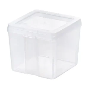 Iris 1.3 Quart Small Vertical Modular Case Clear