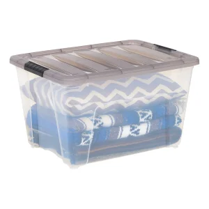 Iris 53 Quart Stack and Pull Tote Pkg/ 5