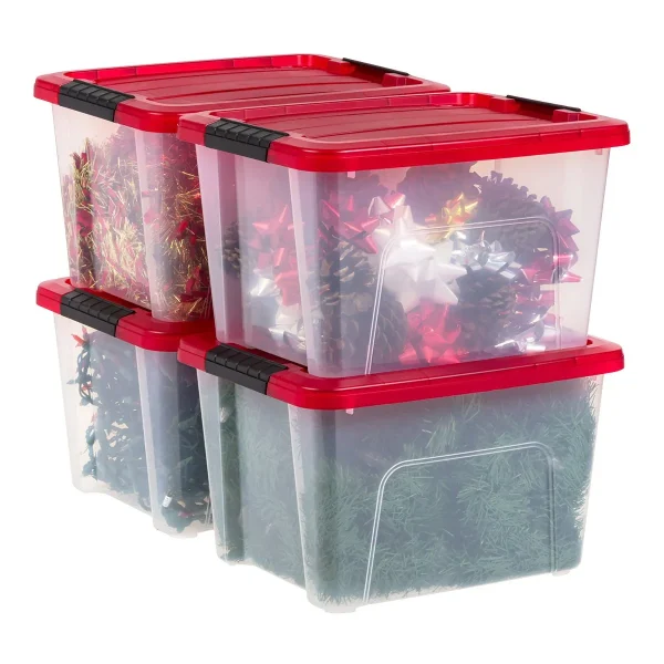 Iris Stack and Pull Tote Pkg/4