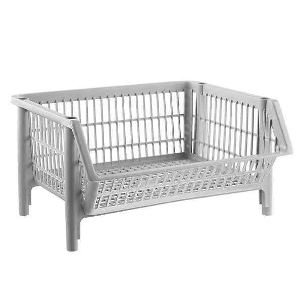 Our Large Stackable Basket Light Grey