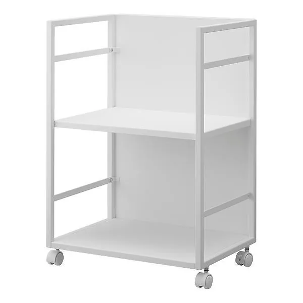 Yamazaki Home Tower Hidden Storage Wagon White